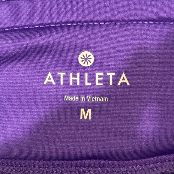 Athleta Tiered Swagger Skort Tennis Running Pickleball Golf Purple Womens Medium - Picture 7 of 10
